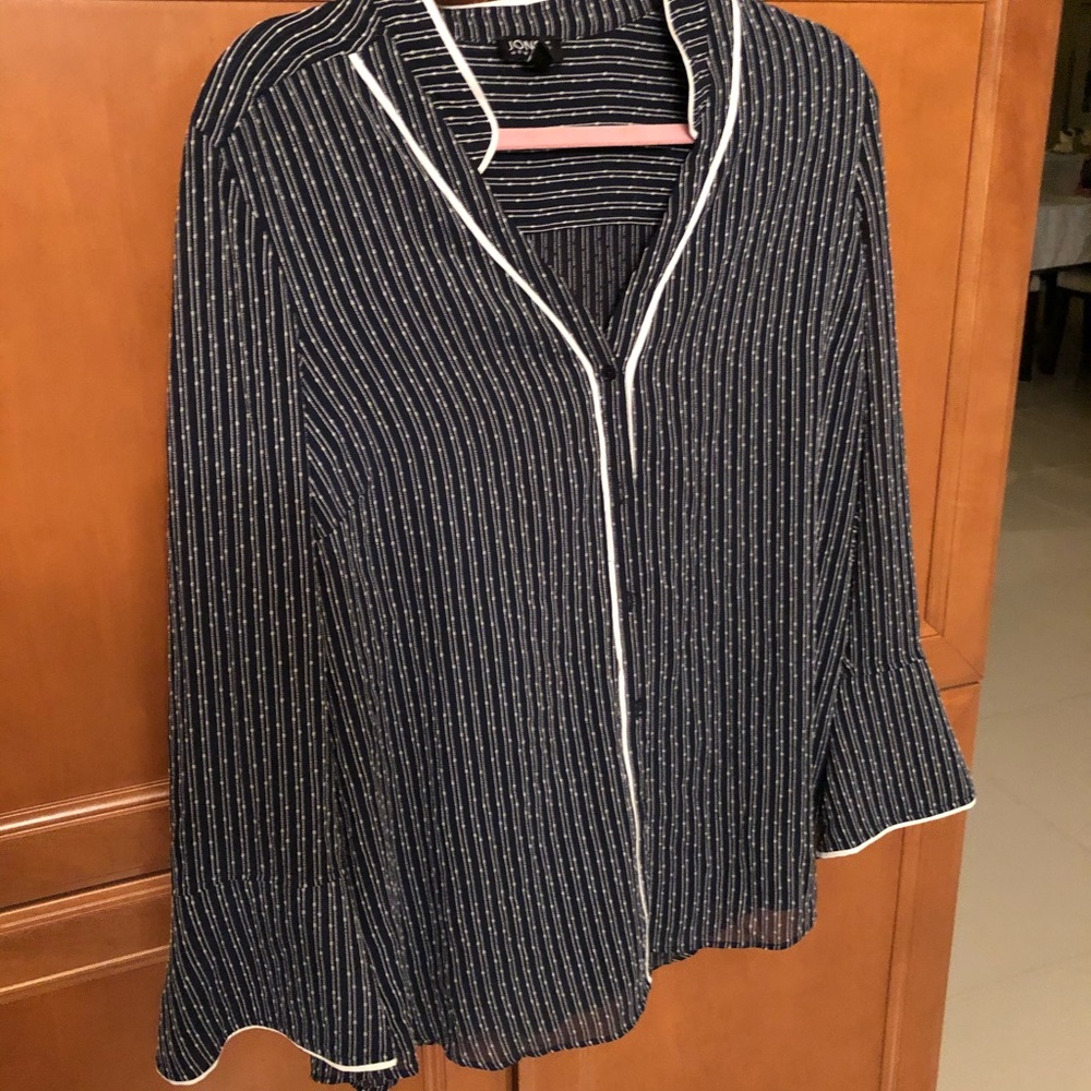 Jones New York Long-Sleeve Blouse